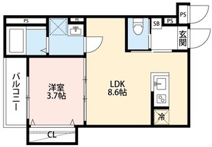 robot home谷塚の物件間取画像